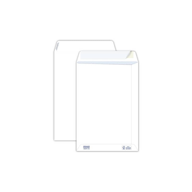 Buste a sacco bianche autoad. removibili Pigna Envelopes Competitor strip 80 g/m² 230x330 mm  conf. 500 - 0029481