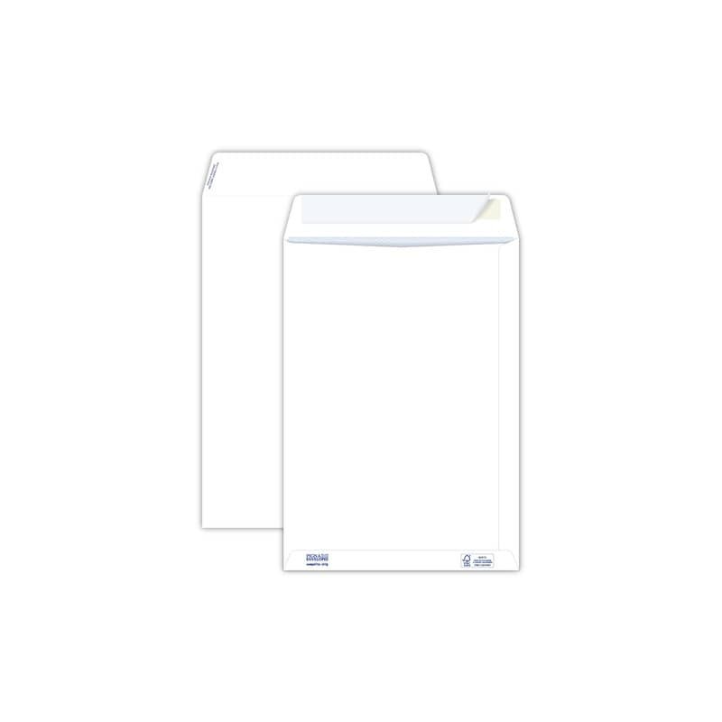 Buste a sacco bianche autoad. removibili Pigna Envelopes Competitor strip 80 g/m² 250x353 mm  conf. 500 - 0099066
