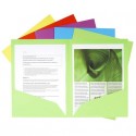 Cartelline doppia tasca Exacompta ROCK"S cartoncino 210 g/m² A4 colori assortiti conf. 25 - 415000E