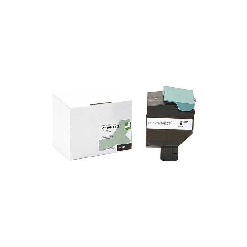 Toner Q-Connect rigenerato Lexmark C540H1KG nero - K15467QC