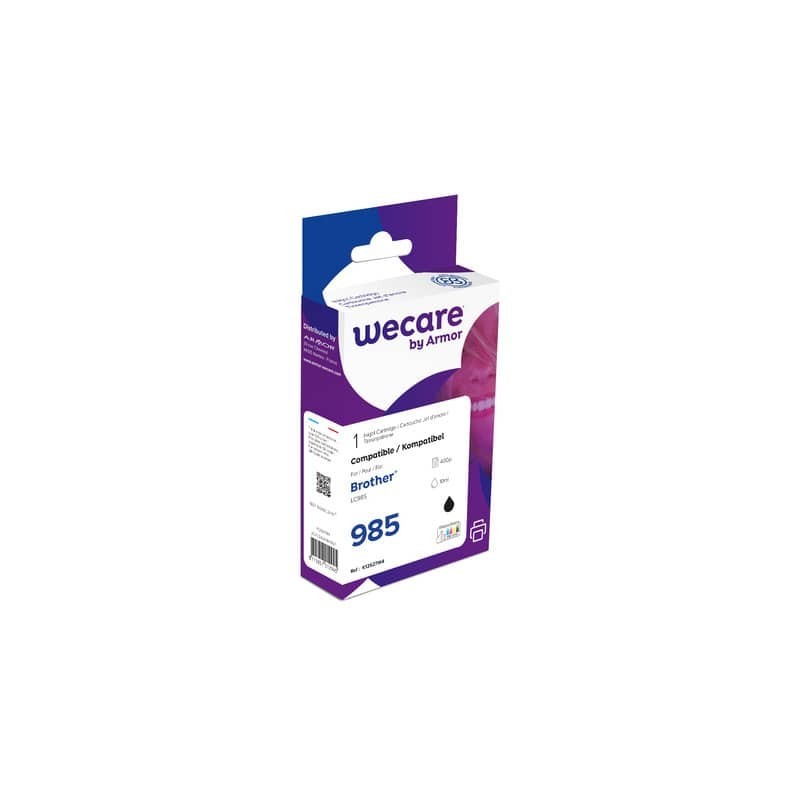 Cartuccia inkjet WECARE compatibile Brother LC-985BK - nero K12527W4