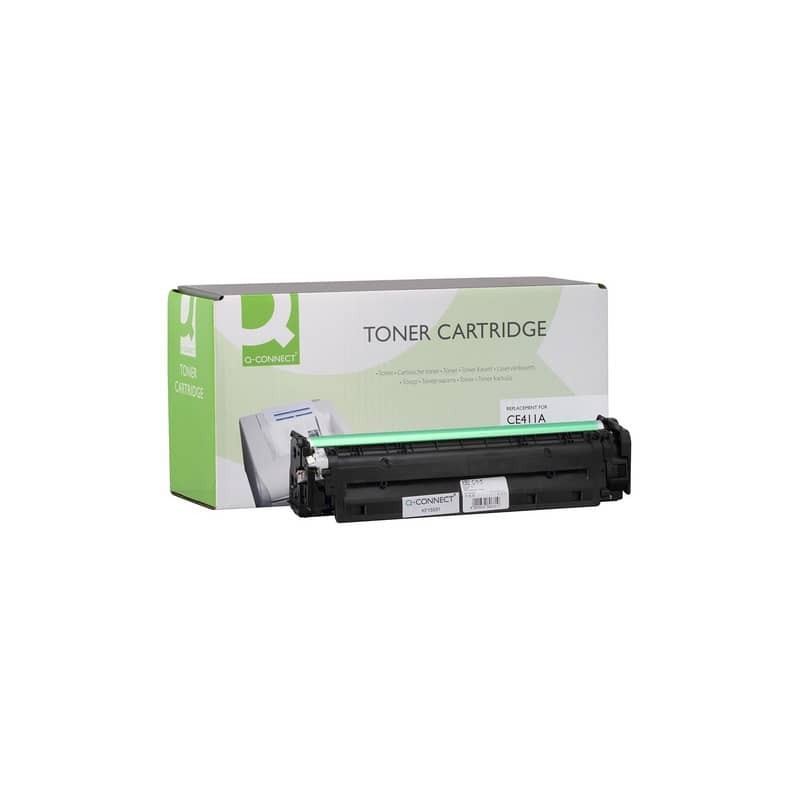Toner Q-Connect rigenerato HP CE411A ciano - KF16032