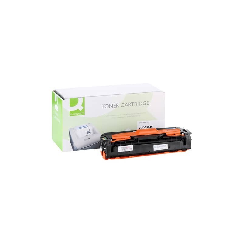 Toner Q-Connect rigenerato Samsung CLT-C504S/ELS ciano - K15624QC