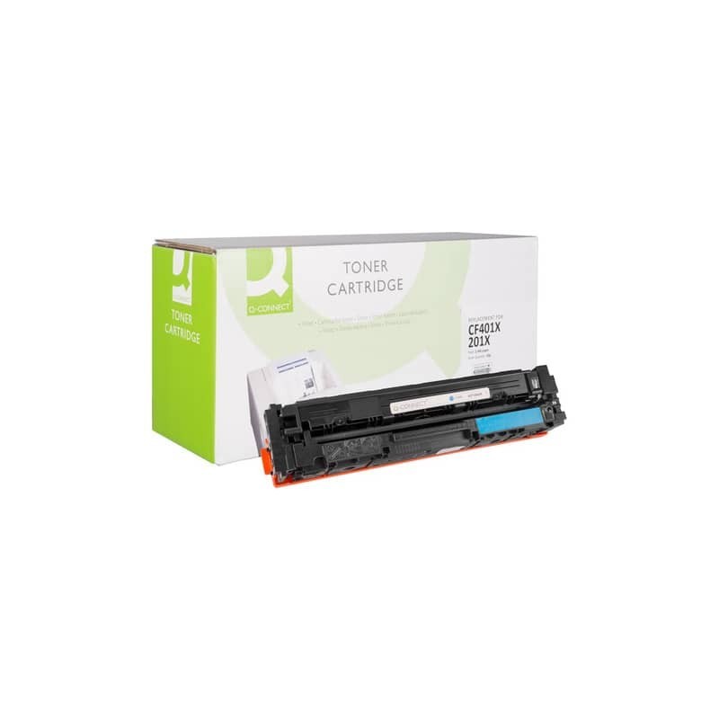 Toner Q-Connect rigenerato HP CF401X ciano - KF18645