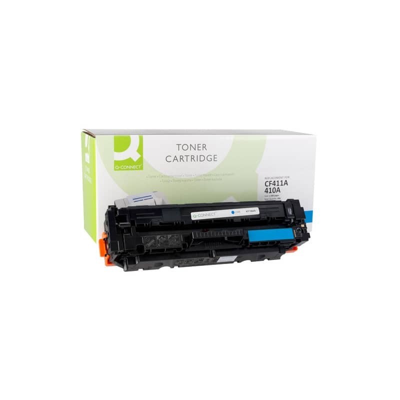Toner Q-Connect rigenerato HP CF411A ciano - KF18649