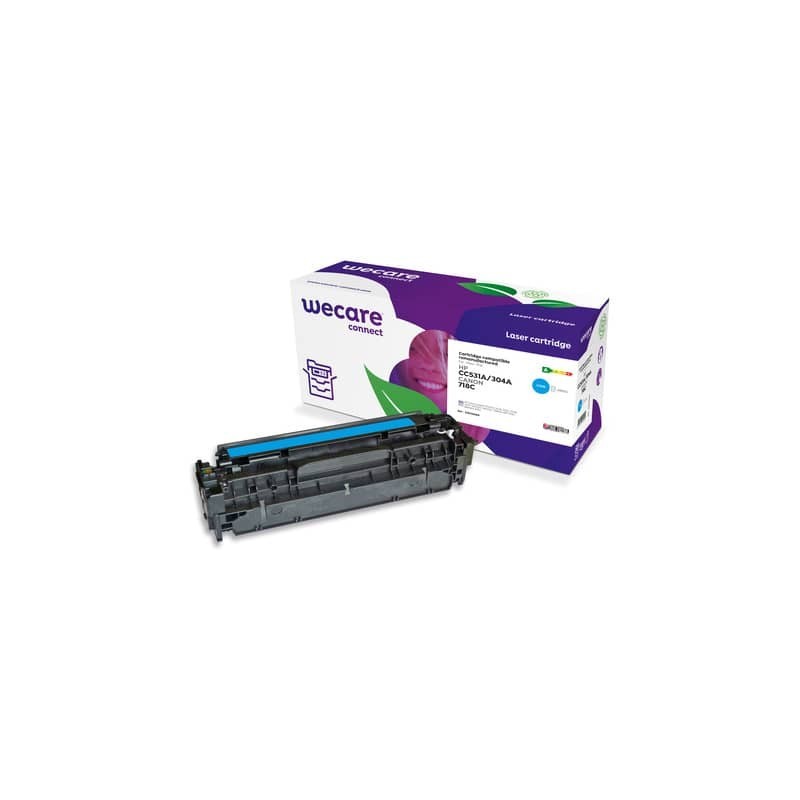 Toner WECARE compatibile HP CC531A - ciano K15133W4
