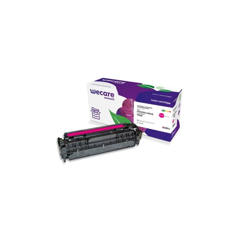 Toner WECARE compatibile HP CC533A - magenta K15134W4