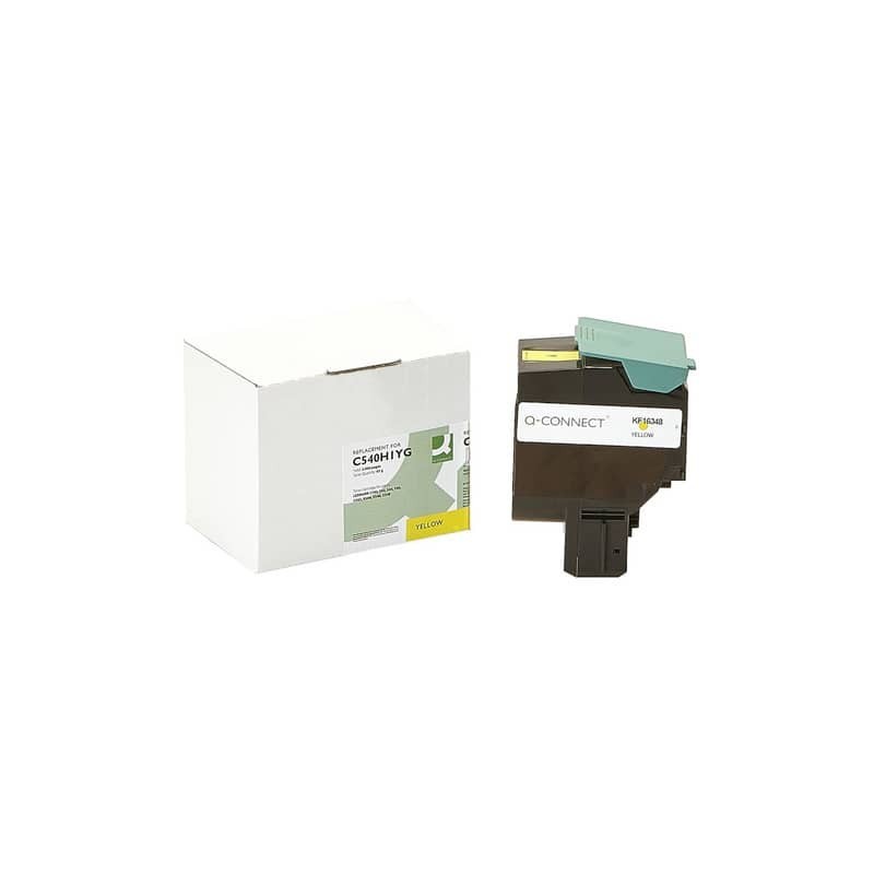 Toner Q-Connect rigenerato Lexmark C540H1YG giallo - K15470QC