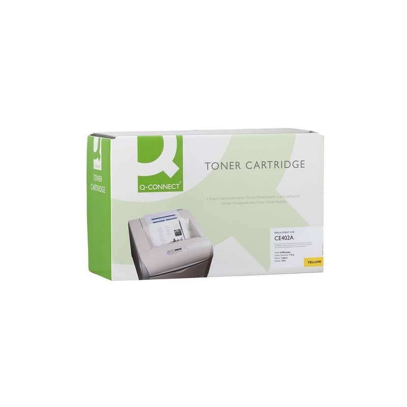 Toner Q-Connect rigenerato HP CE402A giallo - KF16079