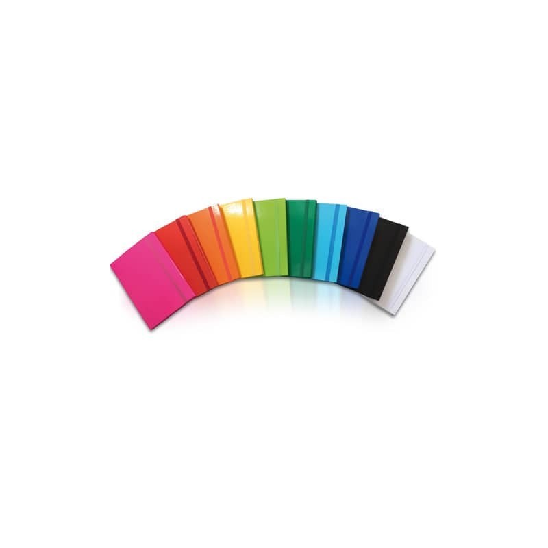 Portaprogetti in cartone con elastico piatto EURO-CART Iris dorso 5 cm nero CPRIO05ELPNE IRIS