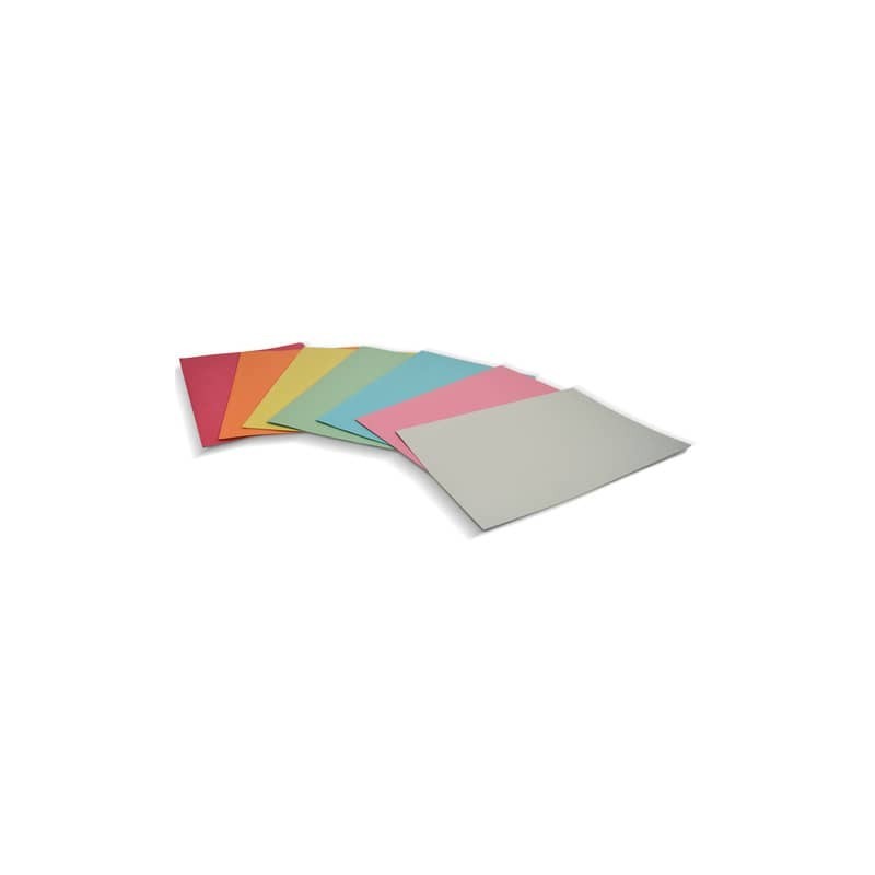 Cartelline a 3 lembi EURO-CART Cartoncino Manilla 25x33 cm gr. 190 g/mq verde  conf. da 50 pezzi CM03VE190_DESK