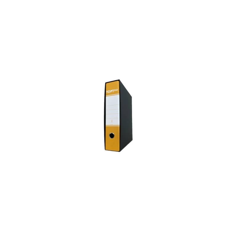 Registratore protocollo TOPToo con custodia dorso 8 cm giallo 23x33 cm - FMCRTP8GI (Conf.6)