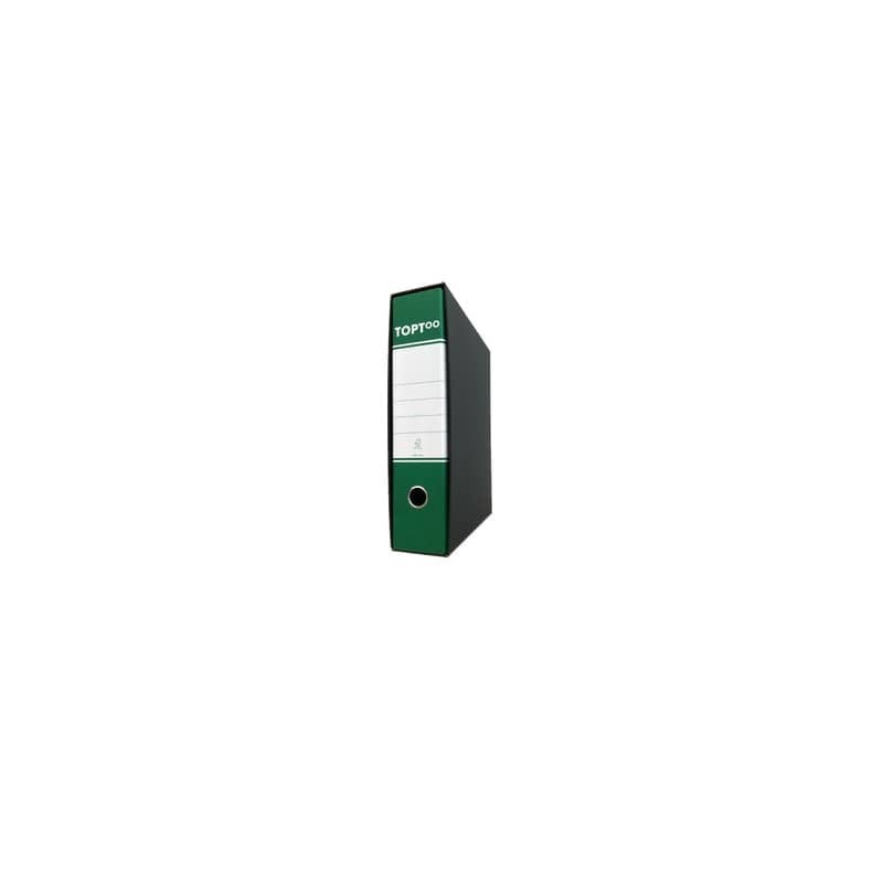 Registratore commerciale TOPToo con custodia dorso 8 cm verde 23x30 cm - FMCRTU8VE (Conf.6)