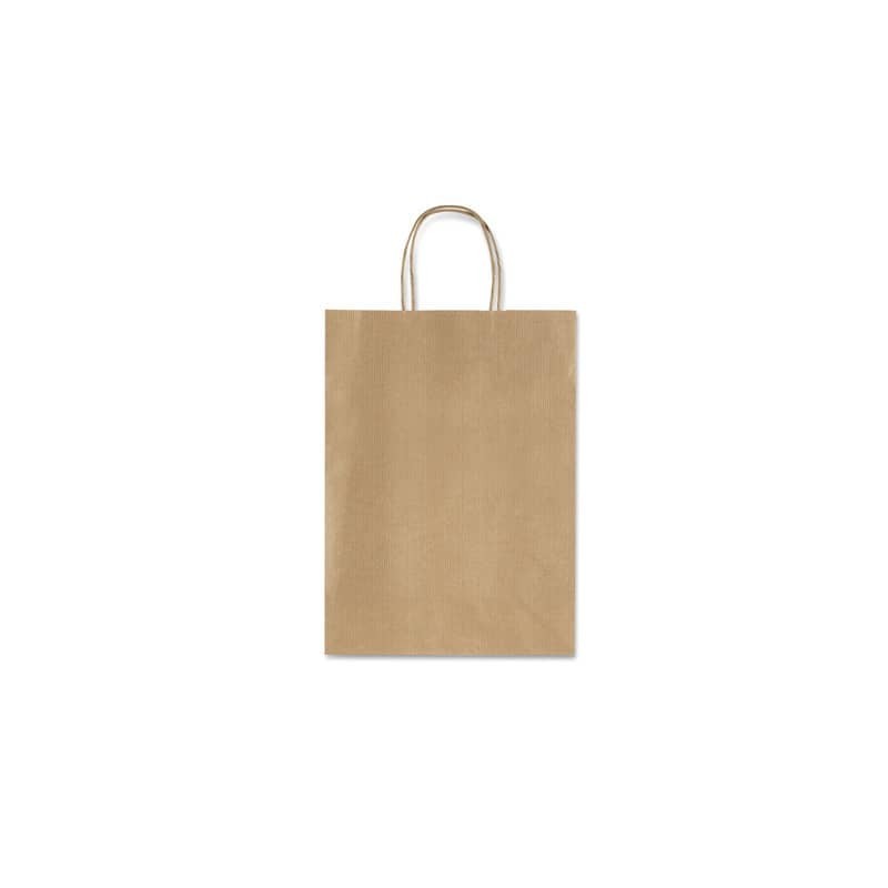 Sacchetti da regalo Rex-Sadoch Allegra tinta unita 22x10x27 cm avana conf. da 25 - SDS22AVN