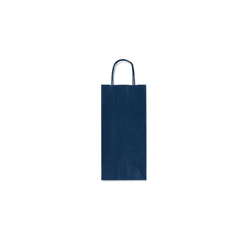 Sacchetti da regalo Rex-Sadoch Allegra tinta unita Dark 14x8,5x39 cm blu conf. da 25 - SDF12-561