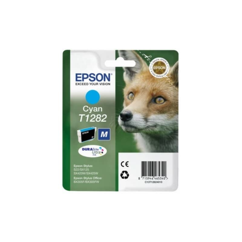 Cartuccia inkjet ink pigmentato Volpe T1282 Epson ciano C13T12824012