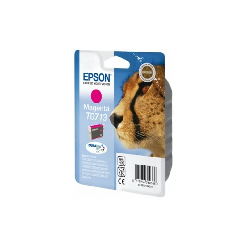 Cartuccia inkjet ink pigmentato Ghepardo T0713 Epson magenta C13T07134012