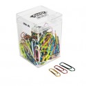 Fermagli Leone Dell'Era in filo colorato metallizzato Gran Mix misure assortite scatola da 125 g. - FXB125GMIX