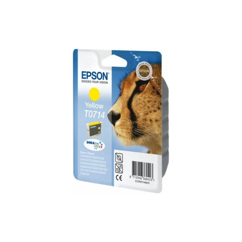 Cartuccia inkjet ink pigmentato Ghepardo T0714 Epson giallo C13T07144012