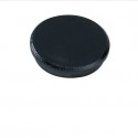 Magneti Dahle rotondi Ø 32 mm nero altezza 7 mm - forza 8 N - conf. 10 pezzi - R955329