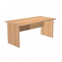 Scrivania piano faggio 160x80xH.72 cm gambe a pannello in melaminico in tinta linea Presto Artexport - 003PAN/6