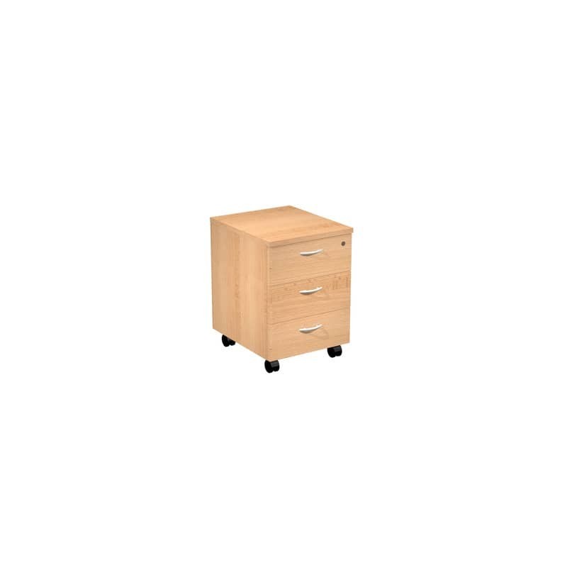 Cassettiera a tre cassetti montata faggio 41,8x52xH.59,5 cm linea Presto Artexport - 60019/6