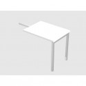 Allungo reversibile dx/sx per scrivania Artexport Presto Venere Plus 80x60x72,5 cm bianco - 671/3