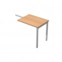 Allungo reversibile dx/sx per scrivania Artexport Presto Venere Plus 80x60x72,5 cm faggio - 671/6