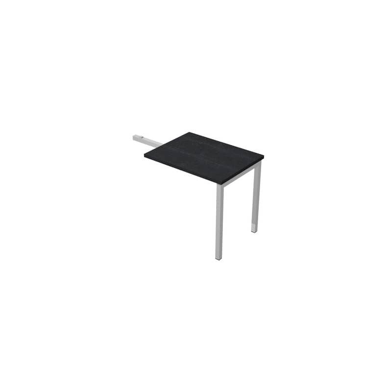 Allungo reversibile dx/sx Artexport Presto Venere Plus 80x60xH.72,5cm nero venato frassino - 671/8