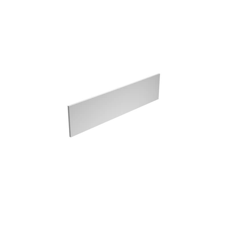 Pannello divisorio per bench Artexport Presto Venere Plus melaminico grigio alluminio 108x52 cm - PAR-140/5