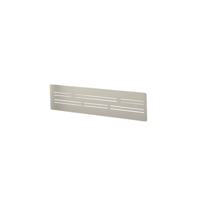 Modesty Panel Metal Artexport Presto Venere Plus sp. 15 mm 168x30 cm grigio allluminio - BMAD18+BOAC-AA