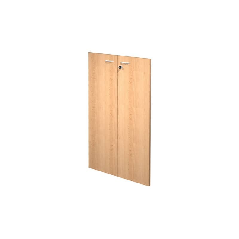 Ante con serratura faggio 80x115 cm in melaminico per mobile medio linea Presto Artexport - 60069M/6
