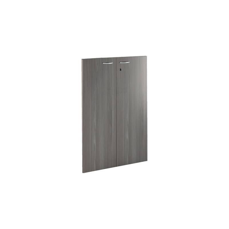Ante con serratura frassino toscano 80x115 cm in melaminico per mobile medio linea Presto Artexport - 60069M/F