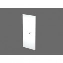 Ante con serratura bianco 80x175 cm in melaminico per mobile alto linea Presto Artexport - 60075M/3