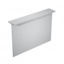 Sopralzo reception lineare grigio 160x30xH.115 cm per scrivania linea Presto Artexport - RB-160/9