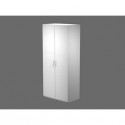 Armadio alto con ante battenti bianco 80x46xH.181,8 cm in melaminico linea Bridge/Flex Artexport - BH+AH/3
