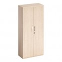 Armadio alto con ante battenti rovere 80x46xH.181,8 cm in melaminico linea Bridge/Flex Artexport - BH+AH/C