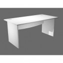Scrivania piano bianco 140x80xH.73 cm gamba a pannello in melaminico linea Flex Artexport - JPB140/3