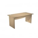 Scrivania piano rovere 160x80xH.73 cm gamba a pannello in melaminico linea Flex Artexport - JPB160/C
