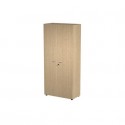 Armadio alto con ante battenti rovere 90x45,8xH.200 cm con serratura linea componibili 2898 Artexport - AR/ST+AA/C