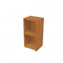 Libreria bassa componibile noce chiara modulo singolo 40x32xH.81,5 cm linea Protocollo Artexport - LB-L40/4