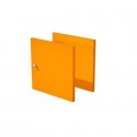 Coppia di antine arancio per libreria componibile Maxicolor Artexport - 32,2x32,2 cm - 2A MaxC/O