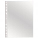 Buste a perforazione universale Q-Connect 22x30 cm basso spessore finitura goffrata conf. 100 pz - KF11192