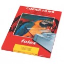 Film per fotocopiatrici monocrom. Folex X-10.0 poliestere traslucido 0,1 mm A4  Conf. 100 pz. - 39100.100.44000