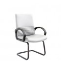 Sedia direzionale Unisit Chorus CHV interlocutore Eco Smart ecopelle bianco - CHV/KQ