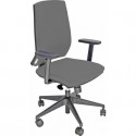 Sedia operativa girevole Unisit Larissa LR1S - rivestimento ignifugo grigio scuro -LR1S/IT