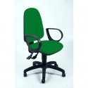 Sedia operativa girevole Unisit Team TMSY Eco smart - schiuma sagomata - rivestimento Eco verde - TMSY/EV