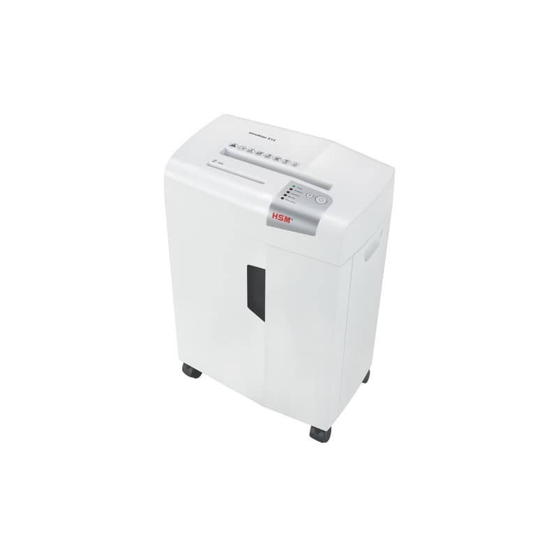 Distruggidocumenti uso moderato HSM SHREDSTAR X13 - P-4 - 23 L - taglio a frammenti 4x37 mm bianco/argento 1057121