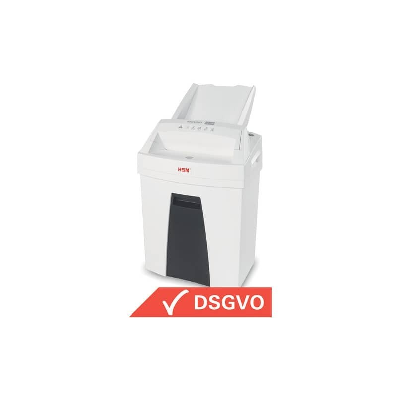 Distruggidocumenti uso frequente per alti volumi HSM SECURIO AF100 P-4 25 L taglio frammenti 4x25 mm bianco 2063111