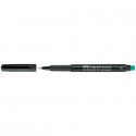 Marcatore cancellabile Faber-Castell Multimark nero F 0,6 mm 151399 (Conf.10)
